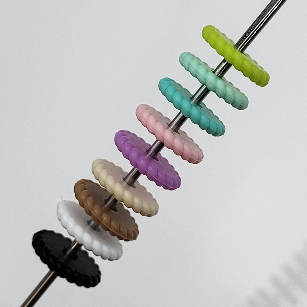 Rope Spacers 12mm Silicone Spacers