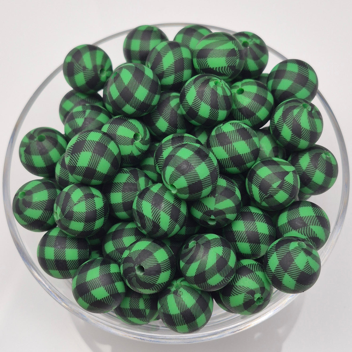 Green Lumber Luxe 15mm Silicone Bead