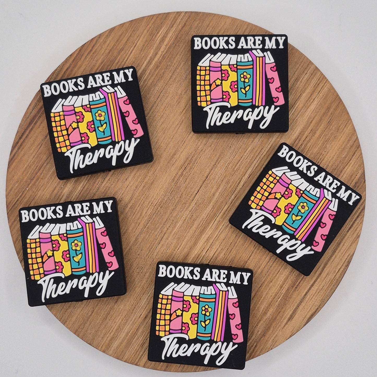 Books are my Therapy - Focal