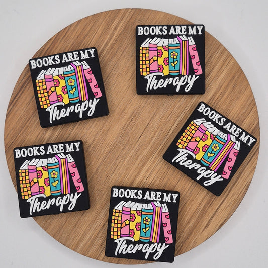 Books are my Therapy - Focal