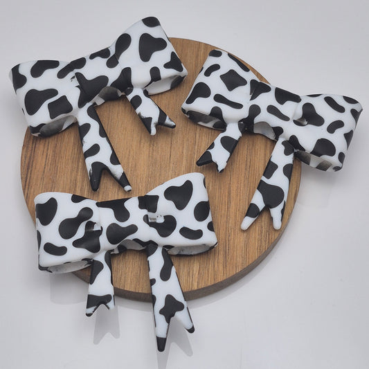 Spotted Glam Bow Bead