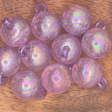Plum Pop Fizz Acrylic Bauble Beads