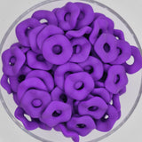 Matte Neon Large Wave Acrylic Spacers 20mm