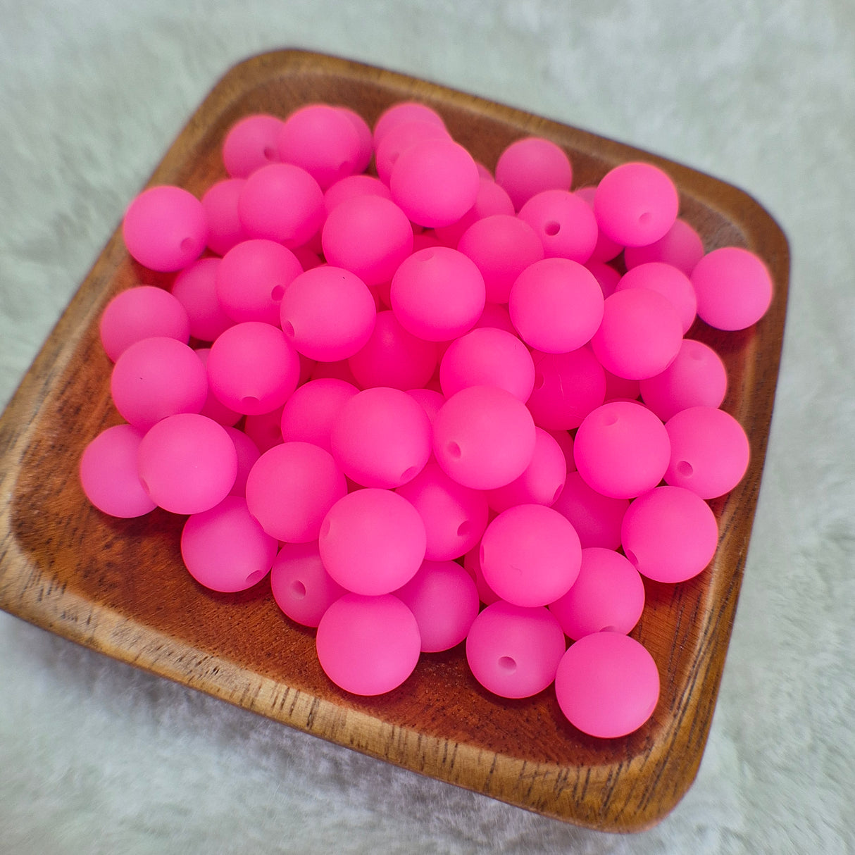 Jellybean Radiance 12mm Glow Silicone Beads