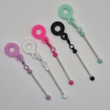 Straw Charm Beadable Bars