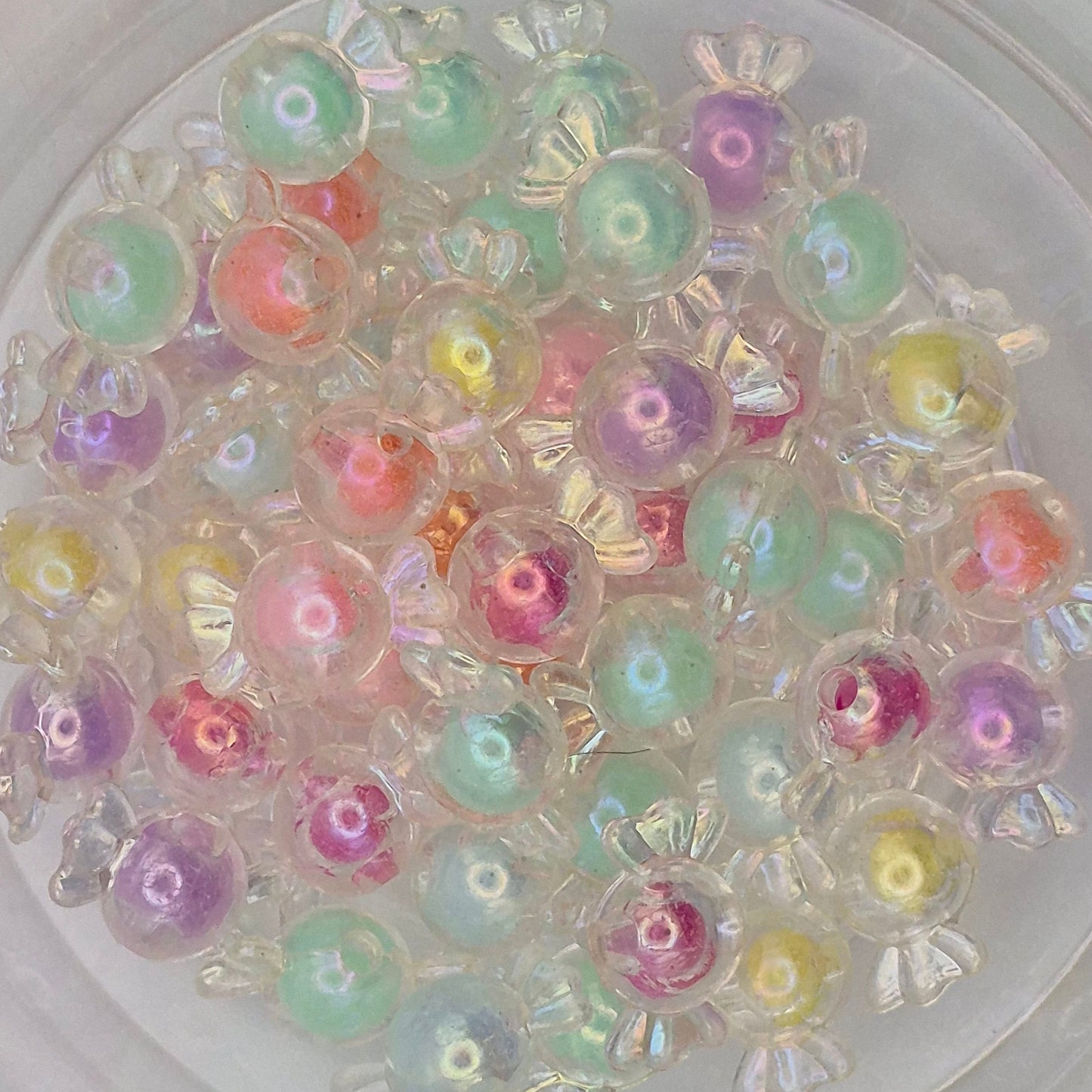 Small Candy (Pack of 5) ACRYLIC Beads