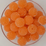 Mango Tango Gumdrop 20mm Sugar ACRYLIC Beads
