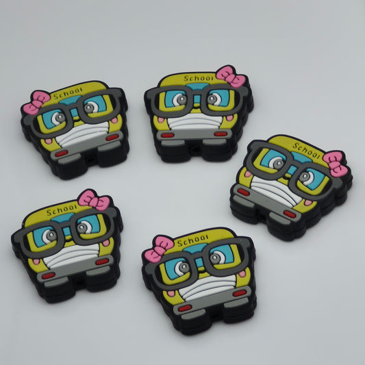 School Bus with Glasses Glow - Focal