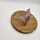 Desk Stand for Flat Back Acrylics