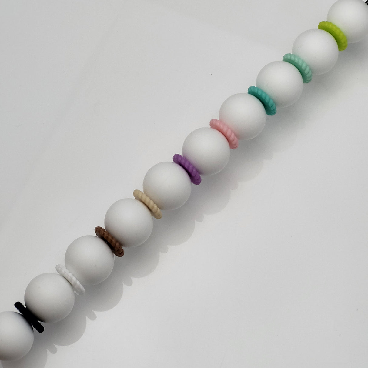 Rope Spacers 12mm Silicone Spacers