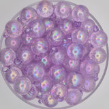 Plum Pop Fizz Acrylic Bauble Beads
