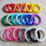Solid Color Silicone Rings