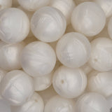 Frosty 19mm Solid Silicone Bead