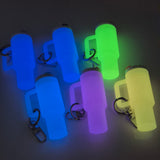 Glow In the Dark Mini Tumbler Keychains