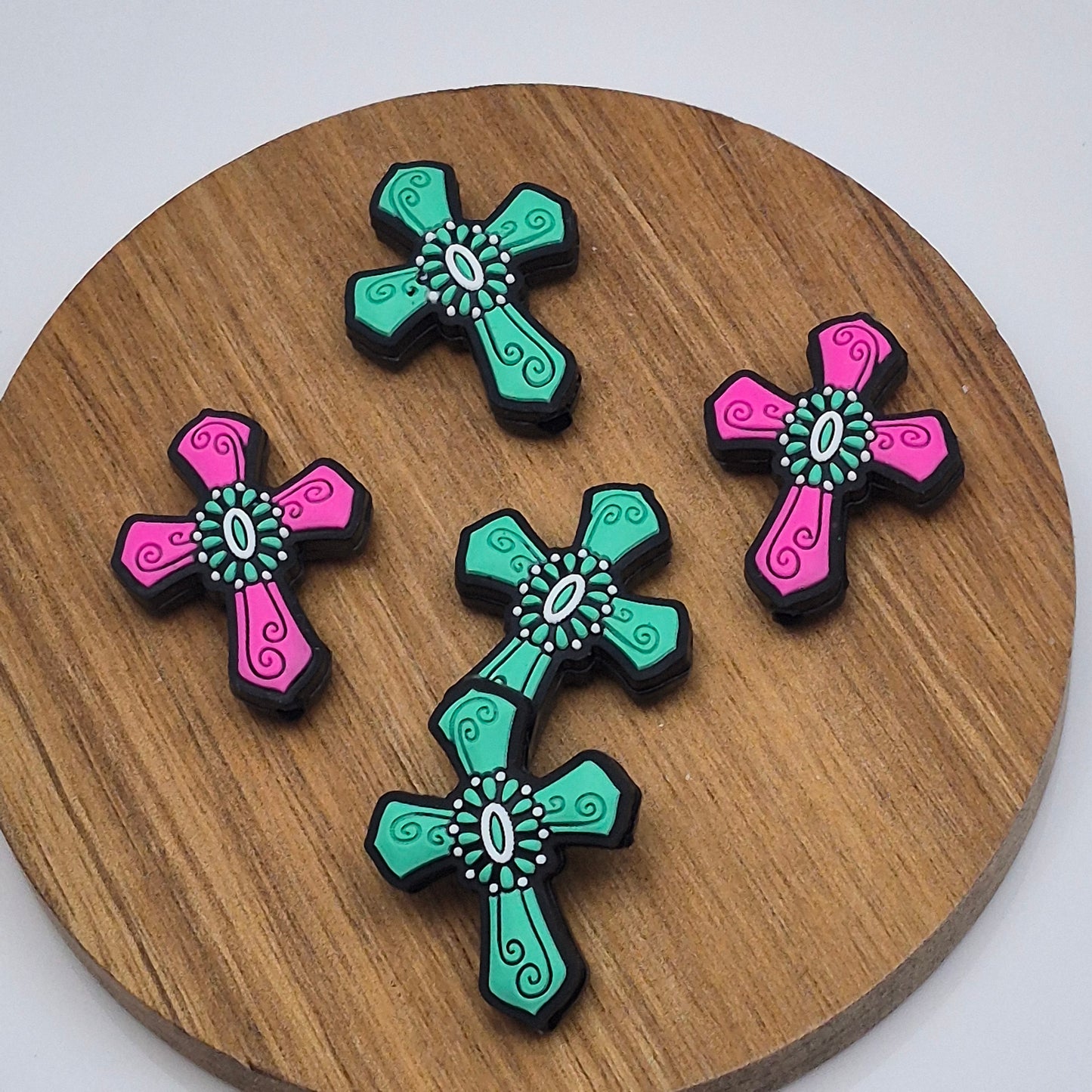 Cross with Turquoise - Focal