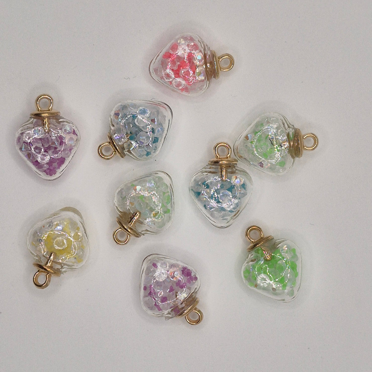 Confetti Charms - Random Colors Set of 5