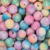 Stardust Candy 9mm Print Silicone Bead