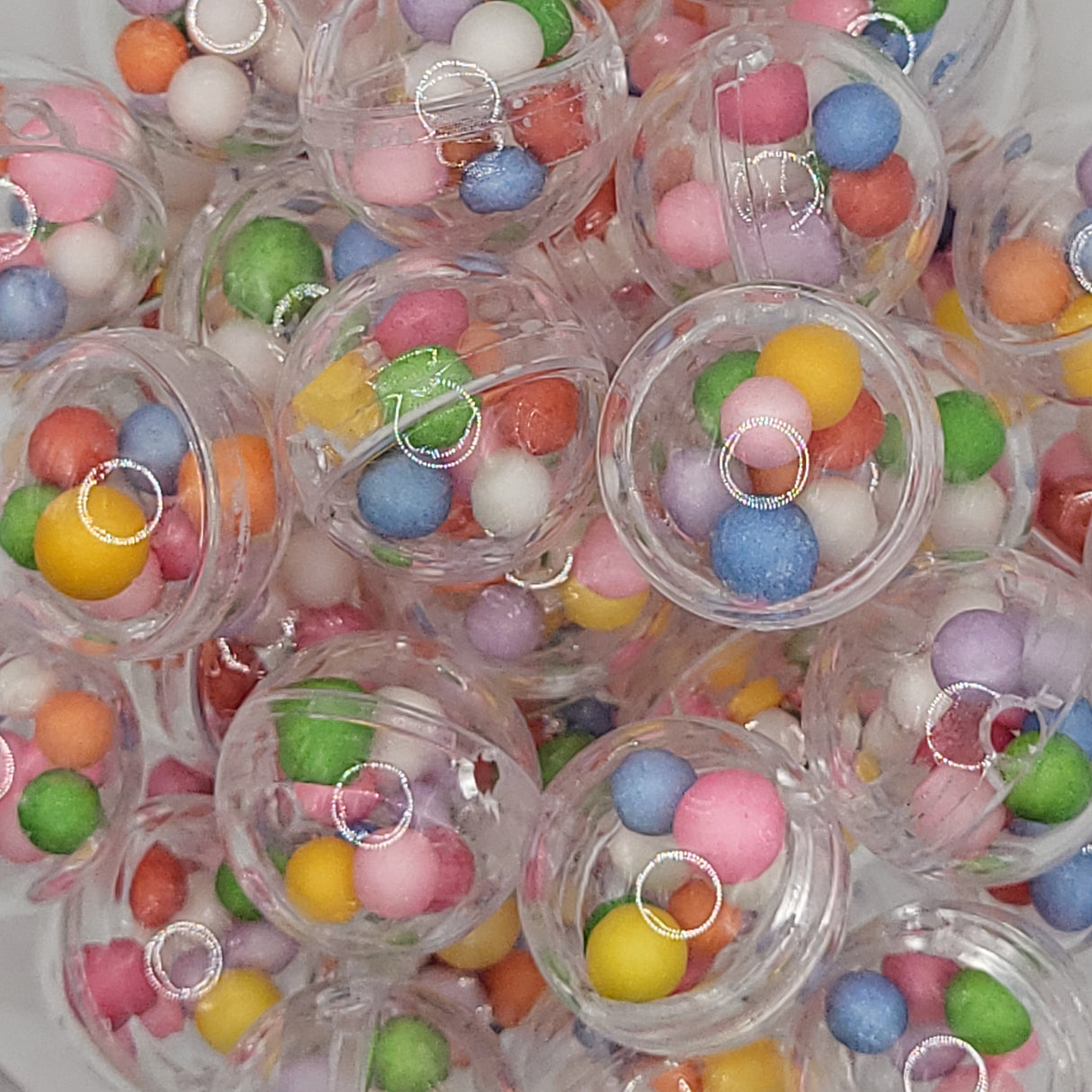 Confetti Ball - Acrylic Shaker 3d Focal 20mm