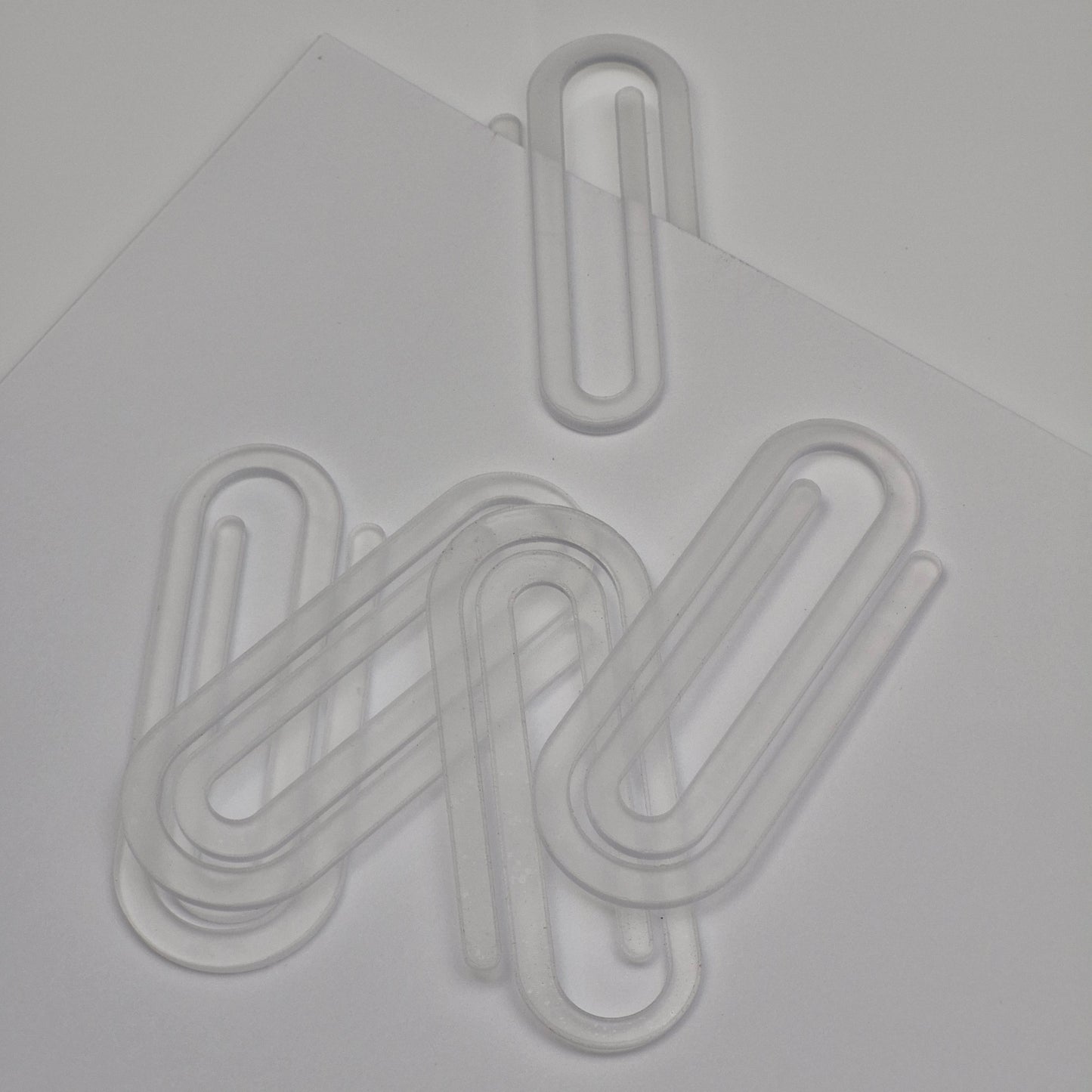 Paper Clip Acrylic Bookmark Blank NOT SUBLIMATION!