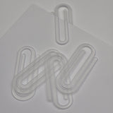 Paper Clip Acrylic Bookmark Blank NOT SUBLIMATION!