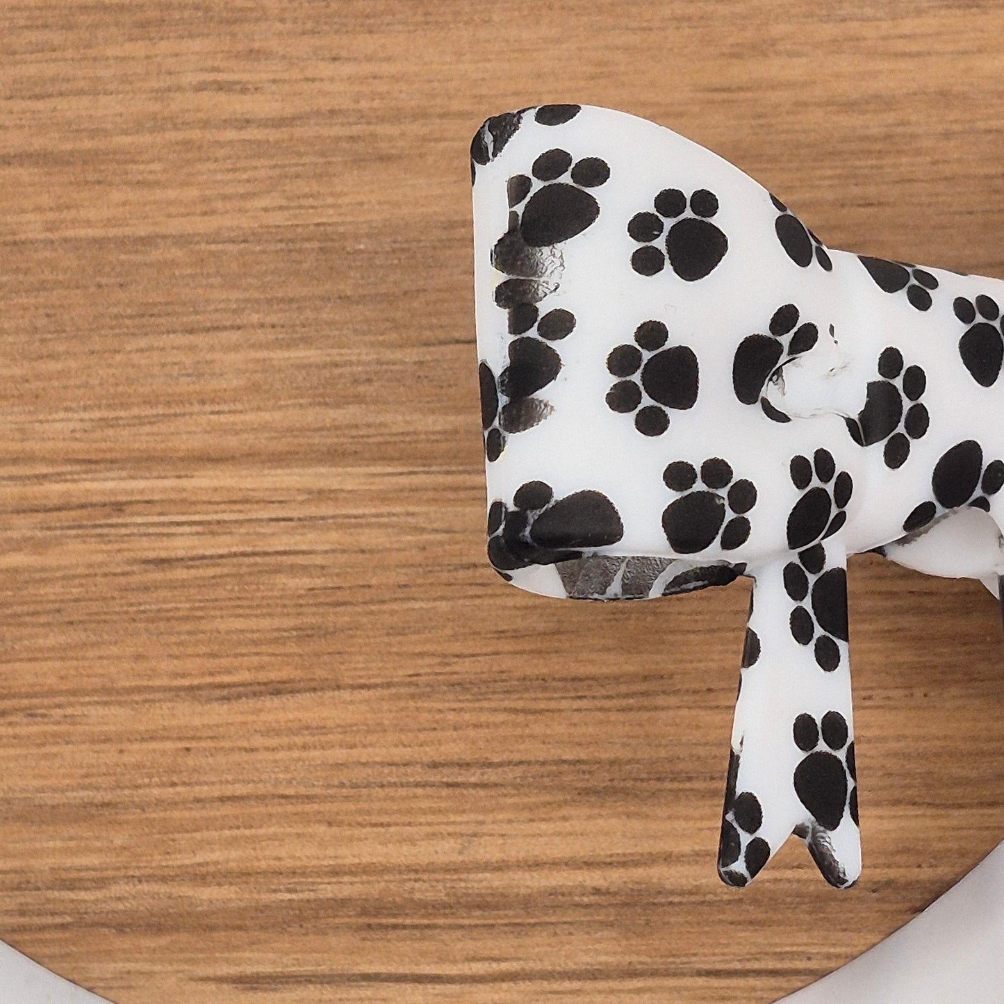 Paw Print SECOND QUALITY Bow Bead