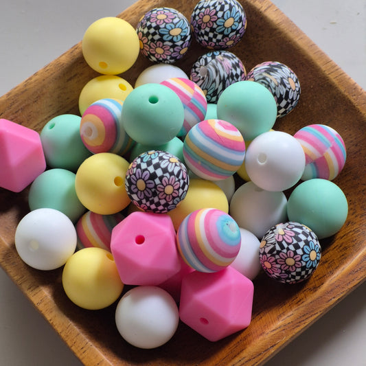 Check Out My Blooms/Candy Stripes 15mm Bundle