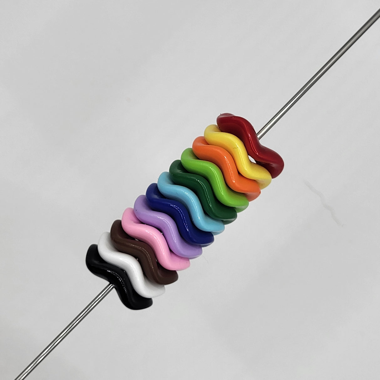 Large Wave Acrylic Spacers 20mm