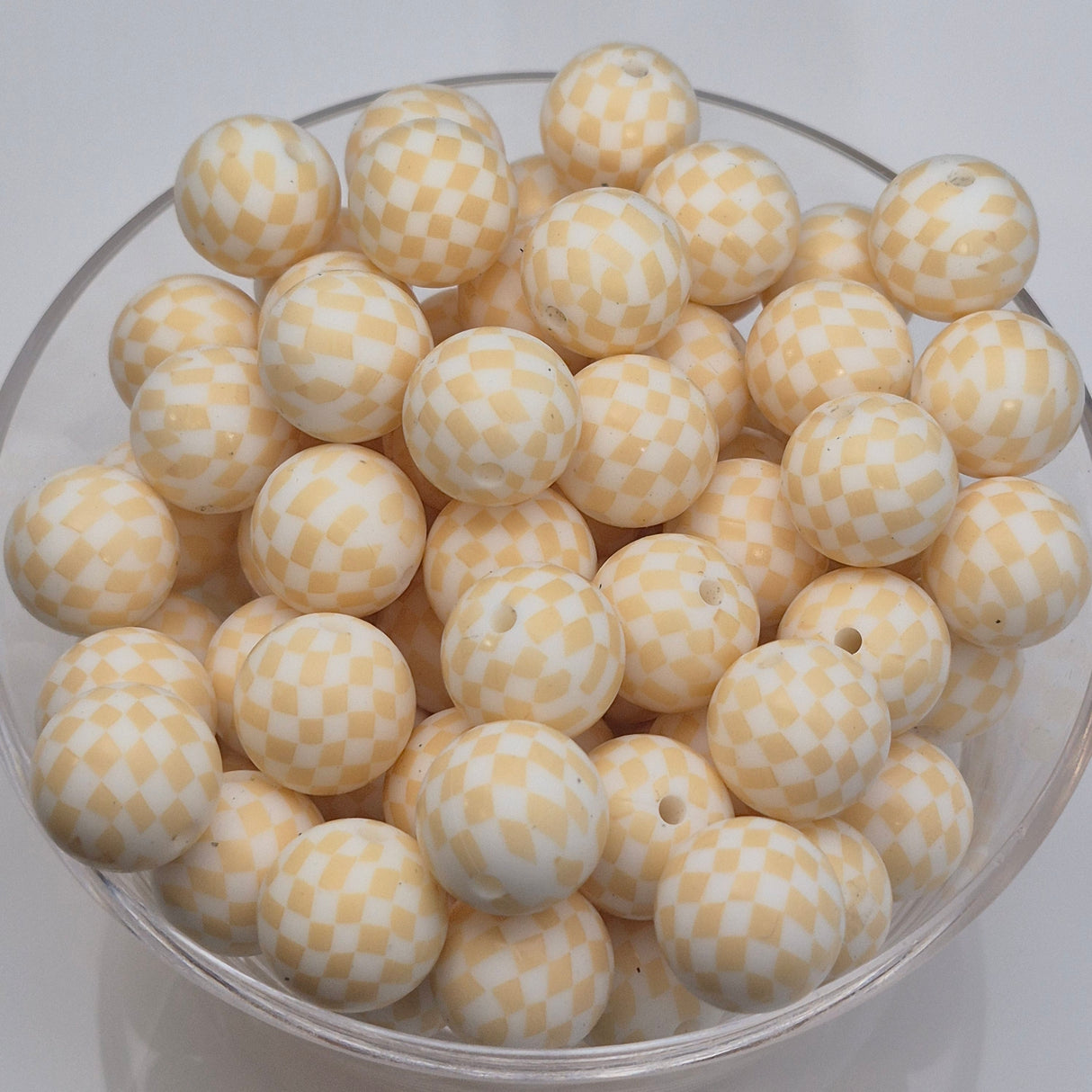 Check Me Out Honey 15mm Silicone Bead