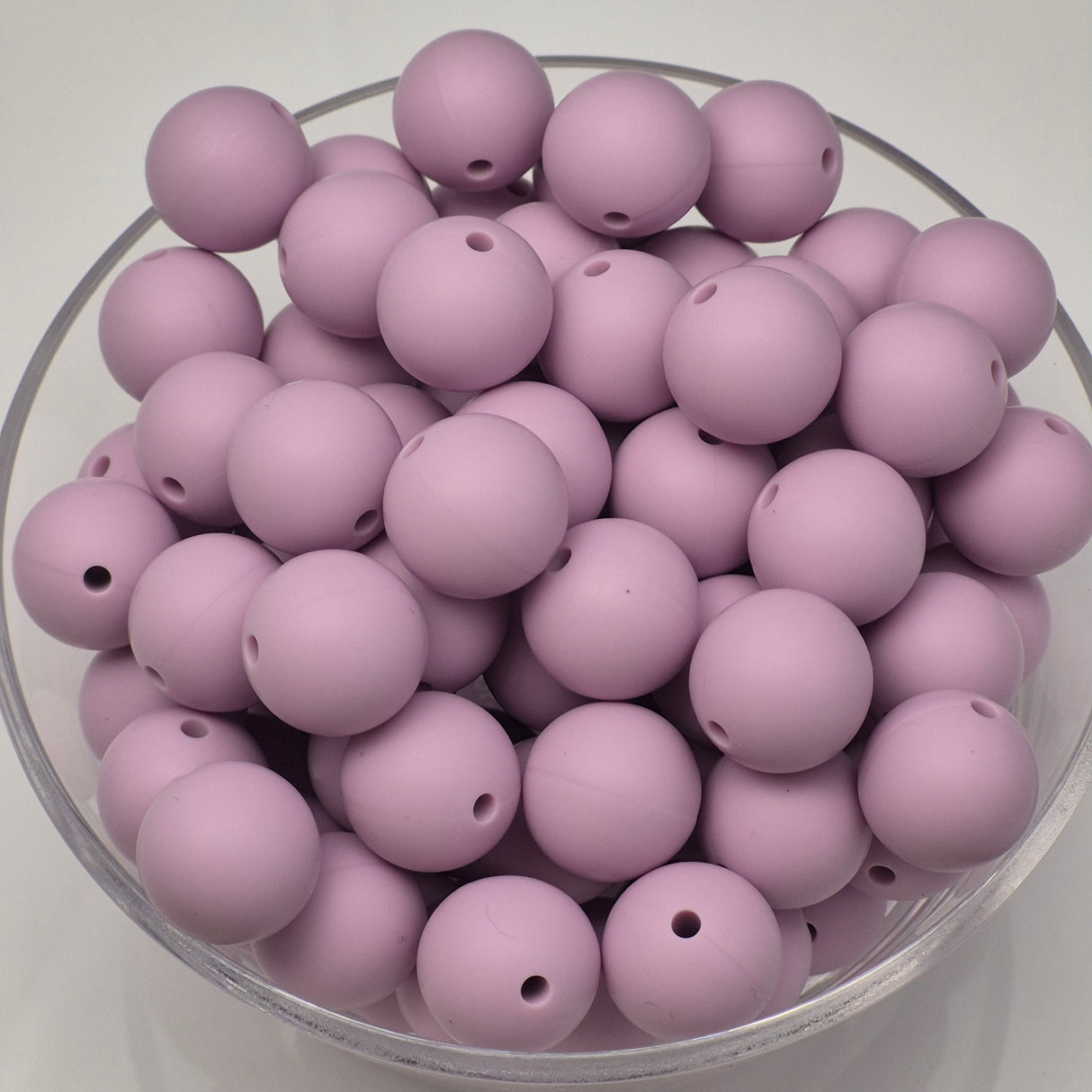 Wisteria 15mm Solid Silicone Beads