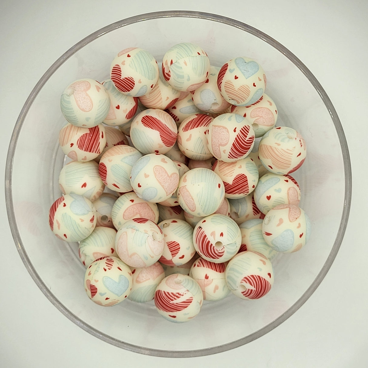 Cupid's Canvas 15mm Silicone Bead