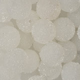 Polar Frost Gumdrop 20mm Sugar ACRYLIC Beads