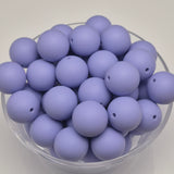 Forget Me Not 19mm Solid Silicone Bead