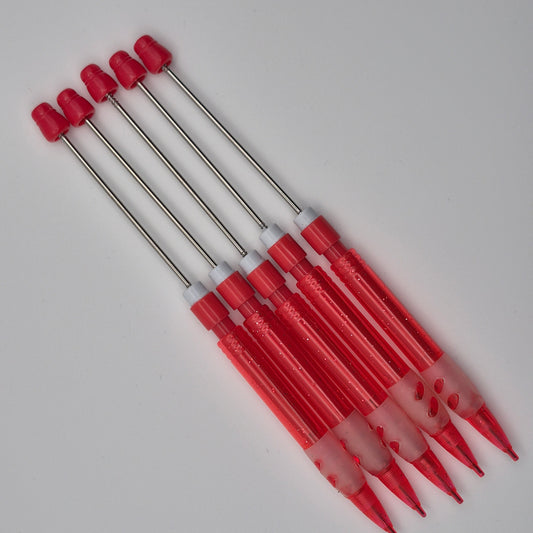 Red Mechanical Pencils - Beadable