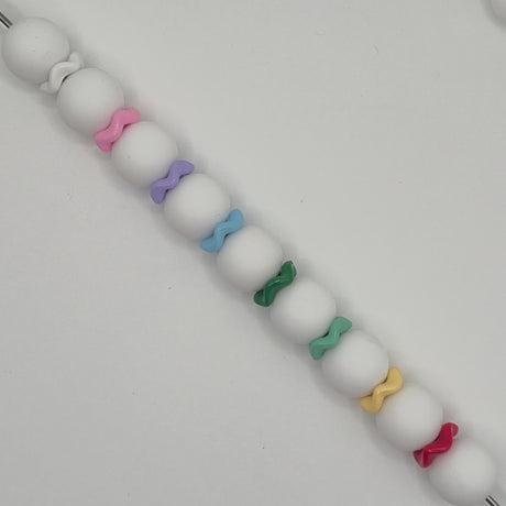 Small Wave Acrylic Spacers 12mm