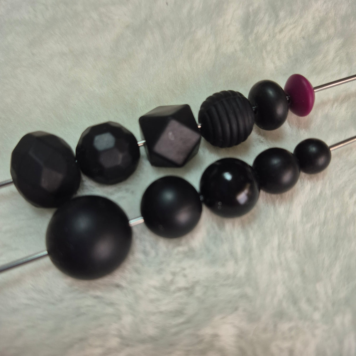 Napa Lentil 12mm*7mm Solid Silicone Beads