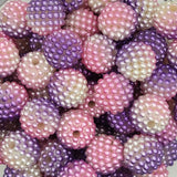 Cotton Candy Bubbles 14mm ACRYLIC Beads