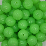 Green Apple Preserves 15mm Silicone Bead