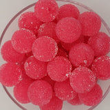 Watermelon Sugar Gumdrop 20mm Sugar ACRYLIC Beads