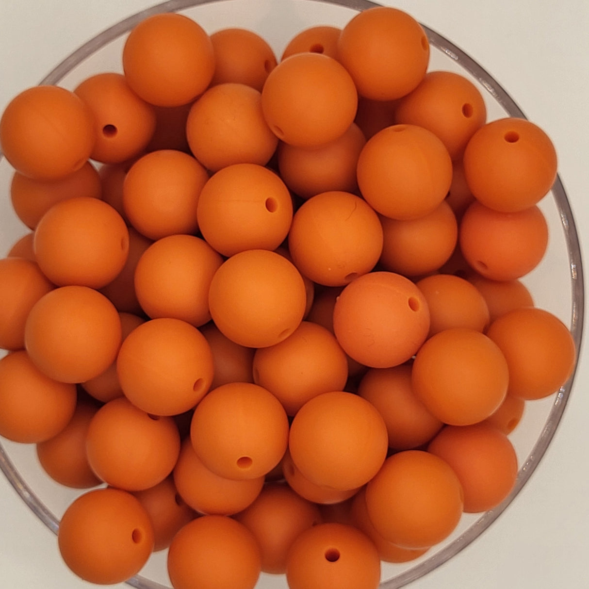 Tiger's Eye 15mm Solid Silicone Beads