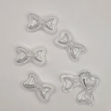 Clear Bow Snow Globe Case for Beadable Pen/Bar Items