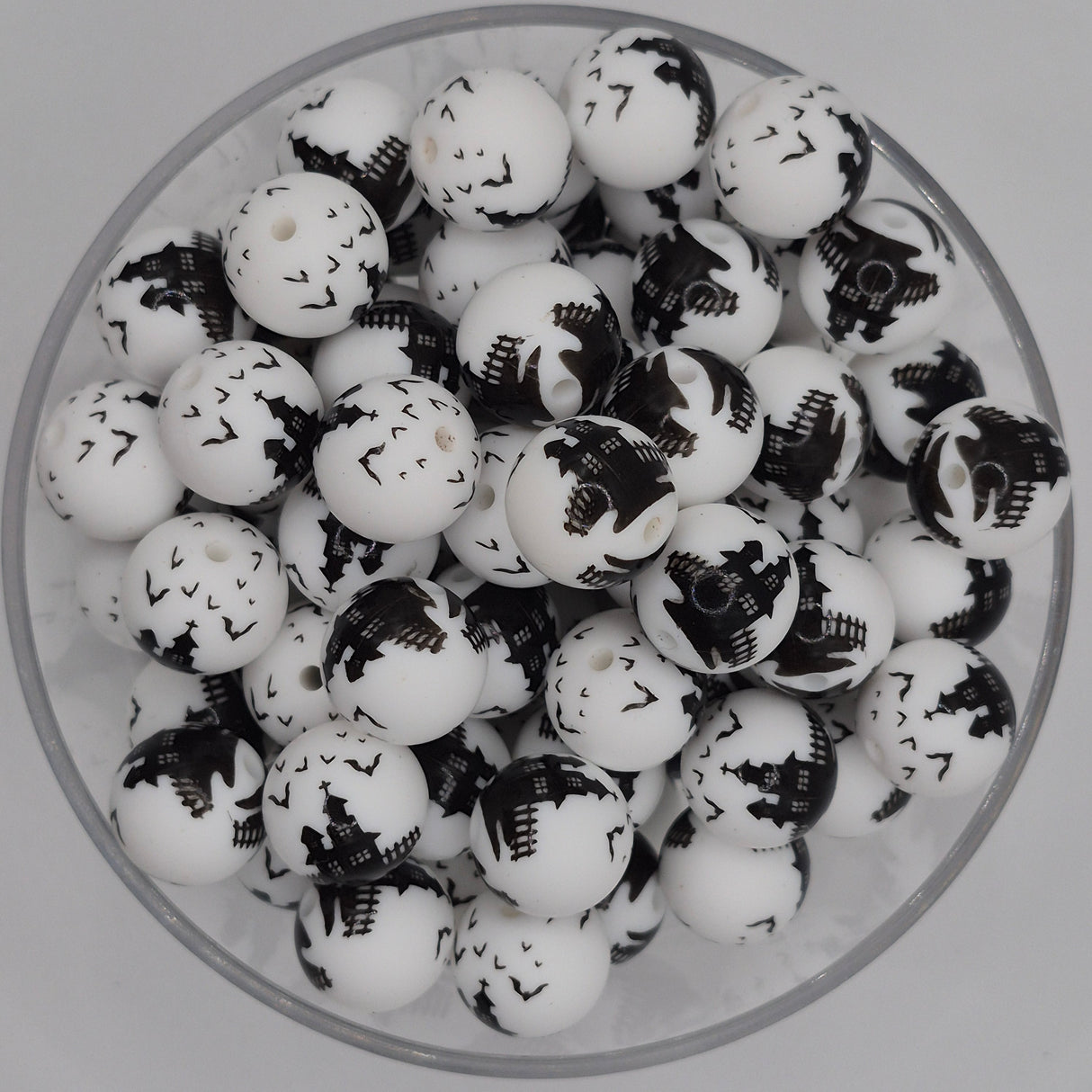 Midnight Manor 15mm Silicone Bead