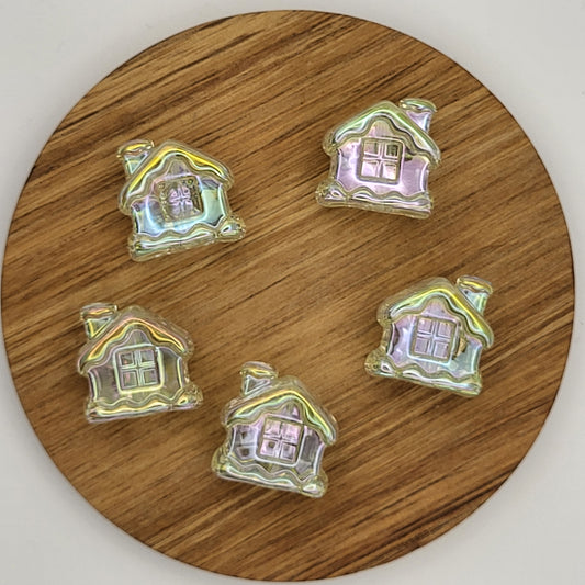 Acrylic Christmas House 3d Acrylic - Focal