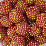 Ruby Royale Bling 20mm Rhinestone ACRYLIC Beads