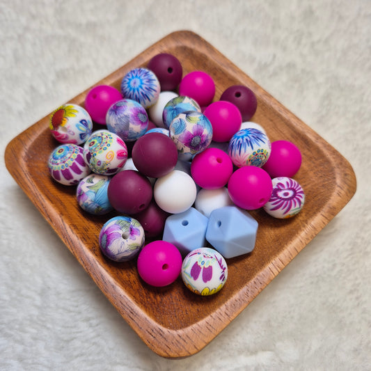 Summer Meadow/Whimsical Petals  15mm Bundle