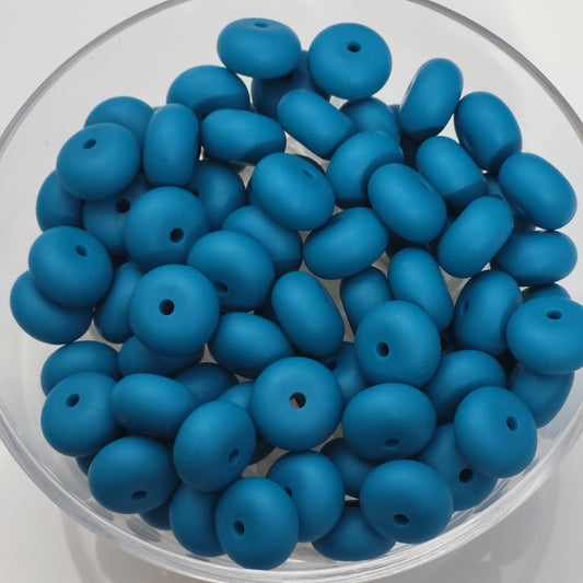 Peacock Abacus Bead 14mm*8mm