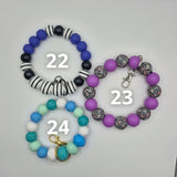 Wristlets with Keychain- Ready to Ship