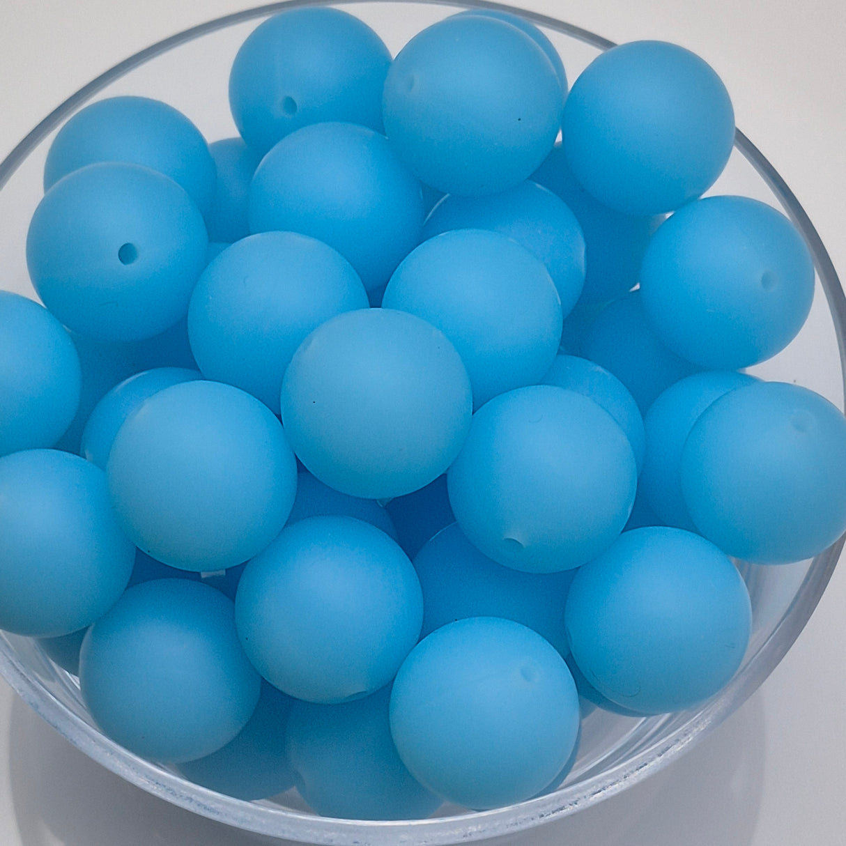 Ocean Breeze Radiance 19mm Glow Silicone Beads