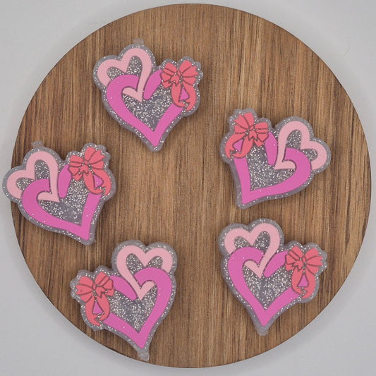 Hearts with Bow - Focal