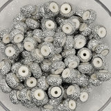 Silver Spacers with small hole