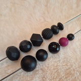 Napa 12mm Solid Silicone Beads